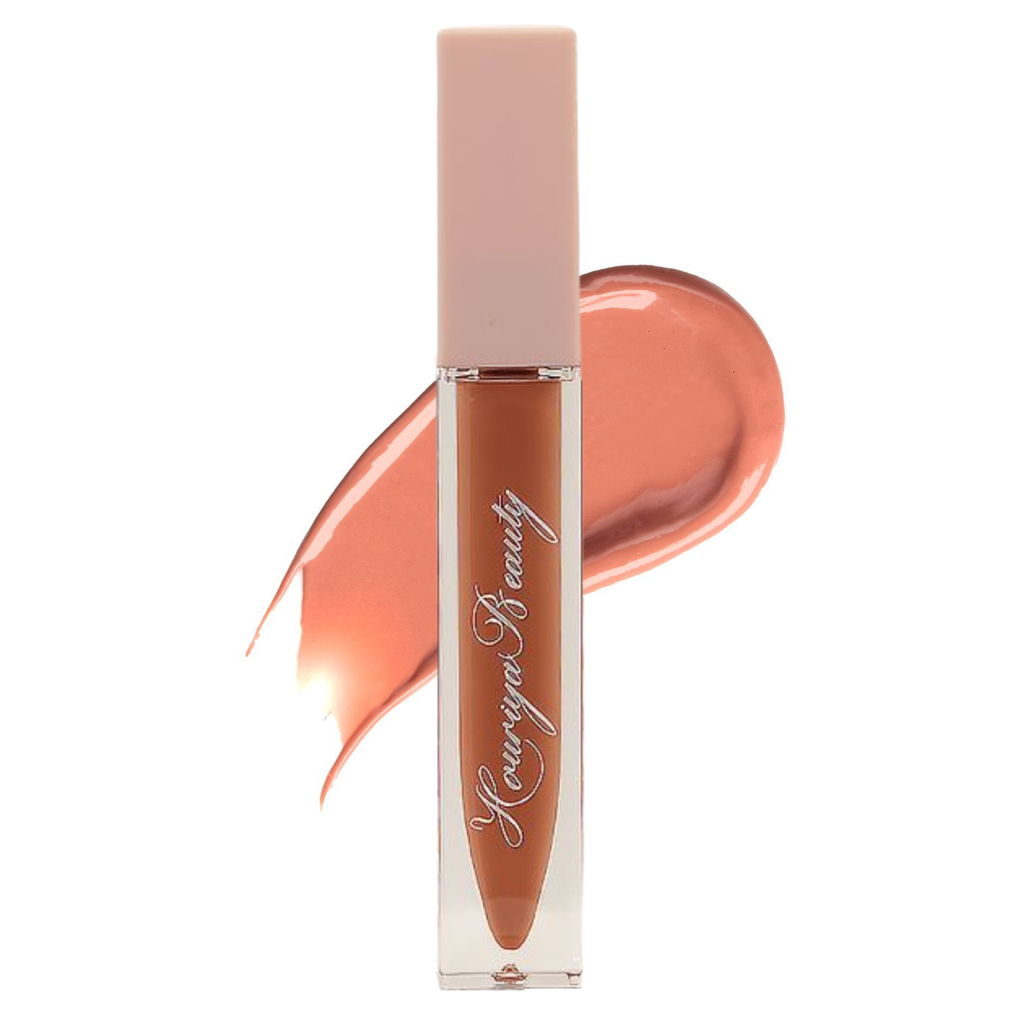 Diva creamy matte lip gloss by Houriya Beauty, lightweight and moisture-rich