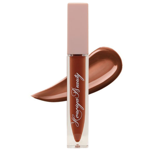 CEO creamy matte lip gloss by Houriya Beauty, non-drying and long-lasting