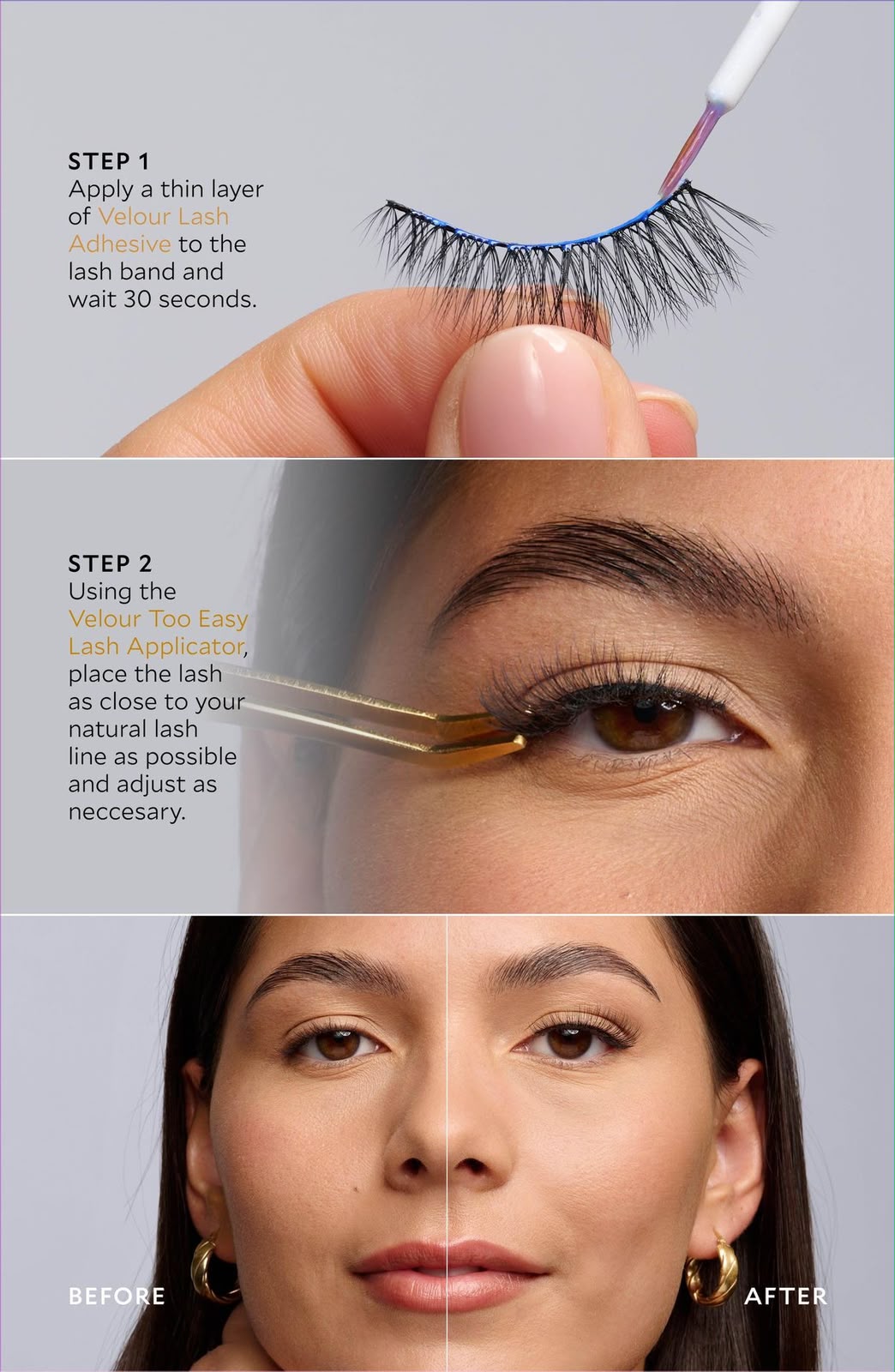 Houriya Beauty Luxury Glam Strip Lashes – Style: Goddess
