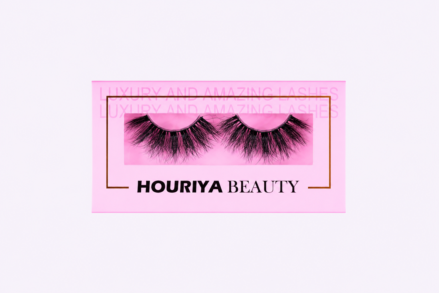 Houriya Beauty Luxury Volume Strip Lashes – Style: Fancy