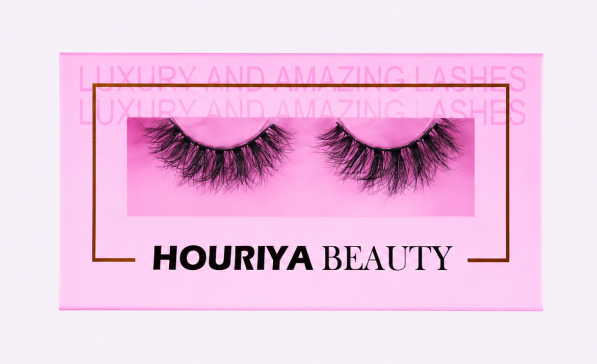 Houriya Beauty Everyday Natural Strip Lashes – Style: Devine