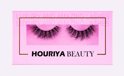 Houriya Beauty Everyday Natural Strip Lashes – Style: Devine