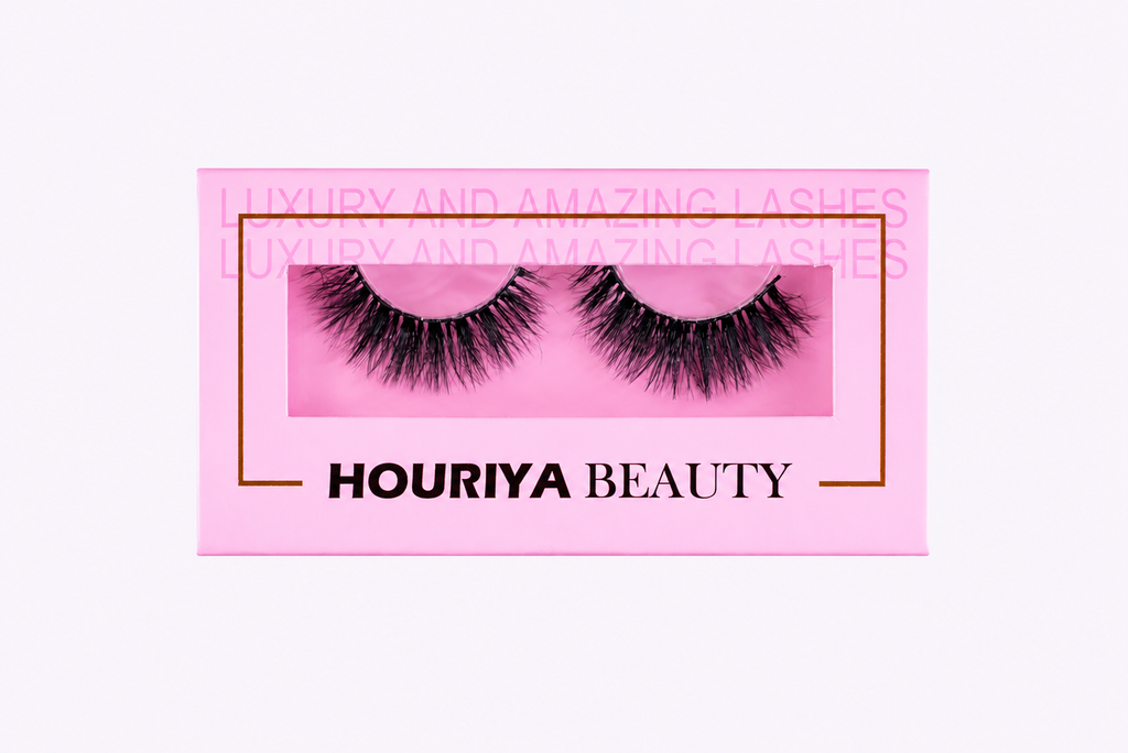 Houriya Beauty Luxury Glam Strip Lashes – Style: Goddess
