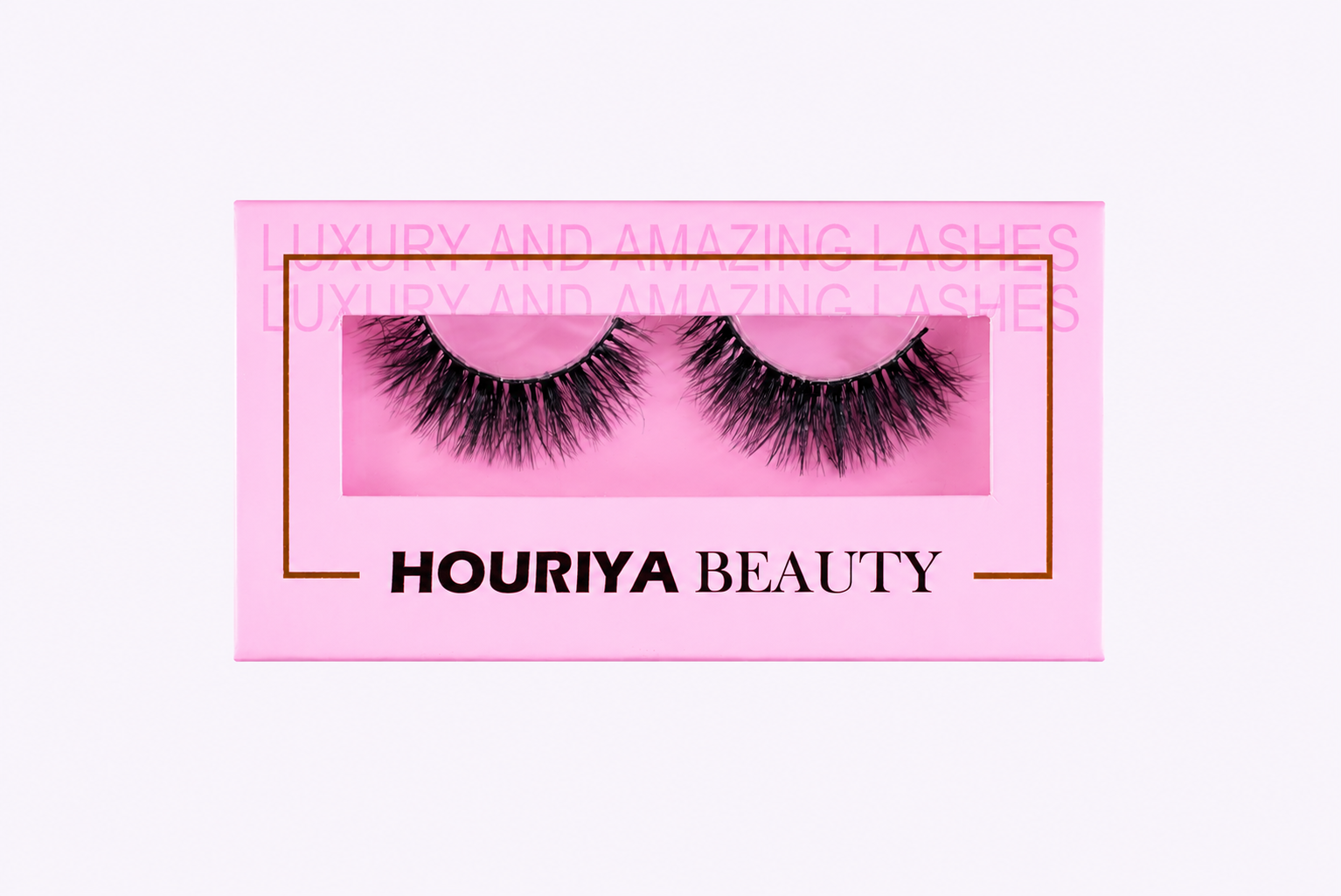 Houriya Beauty Luxury Glam Strip Lashes – Style: Goddess